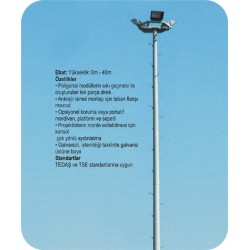 PROJEKTÖR DİREKLERİ 6