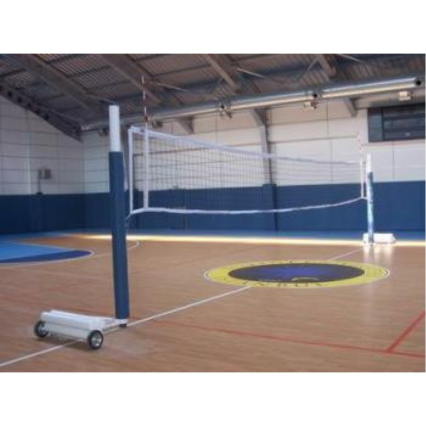 VOLEYBOL DİKMESİ SEYYAR AYAKLI MAKARALI MAPAL VE FİLESİ